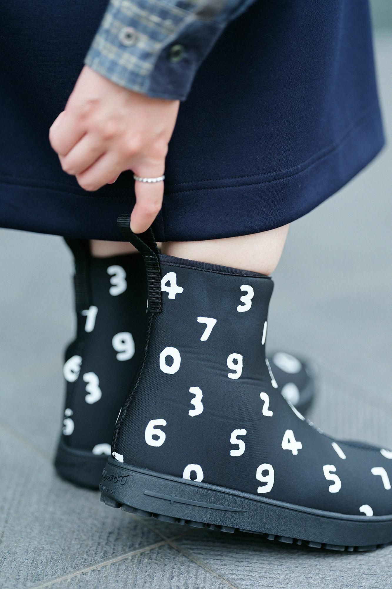 ネオプレン Y.ブーツ/SO-SU-U ブラック×ホワイト