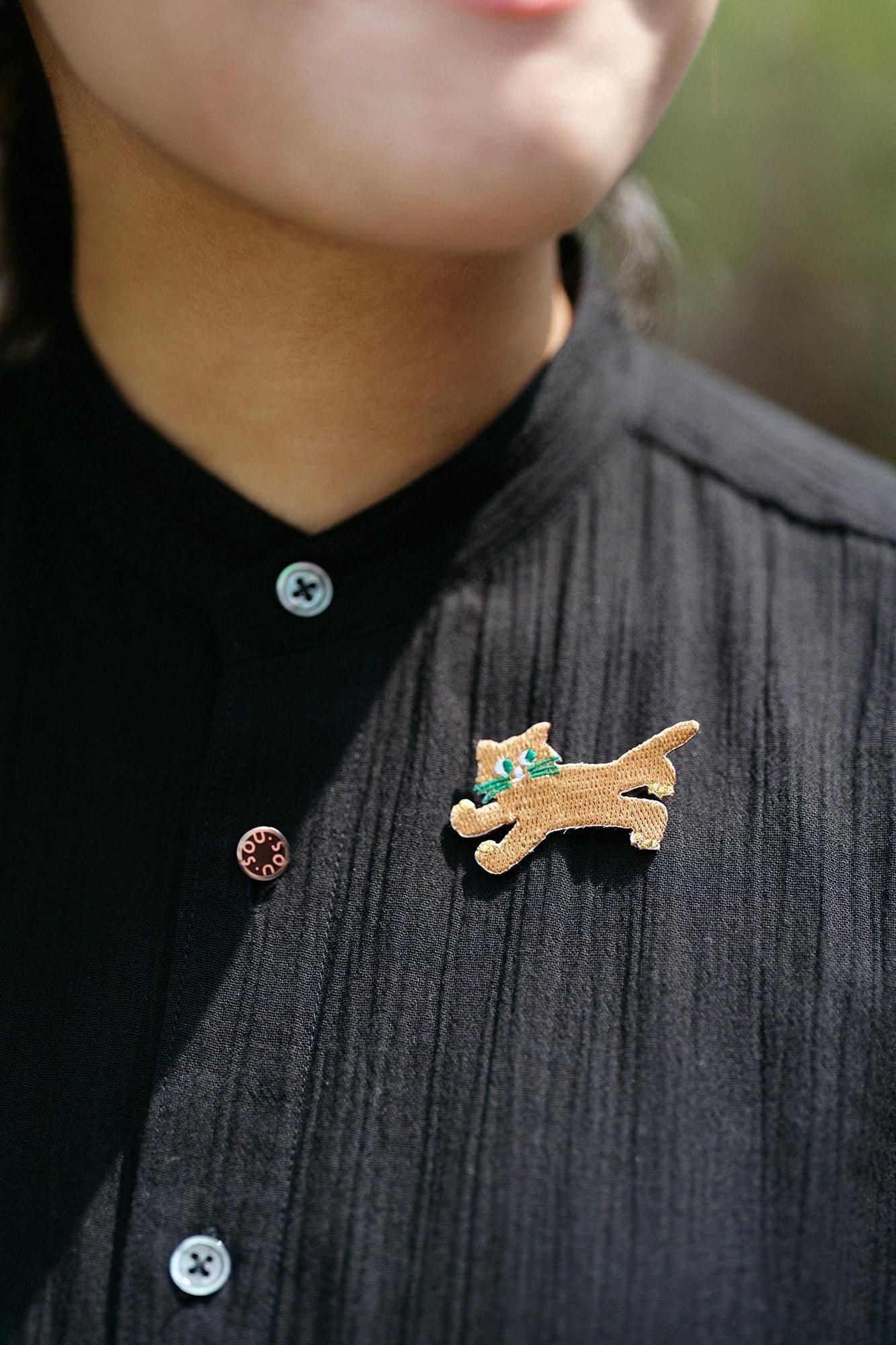 刺绣装饰品/depo nyan 摩卡