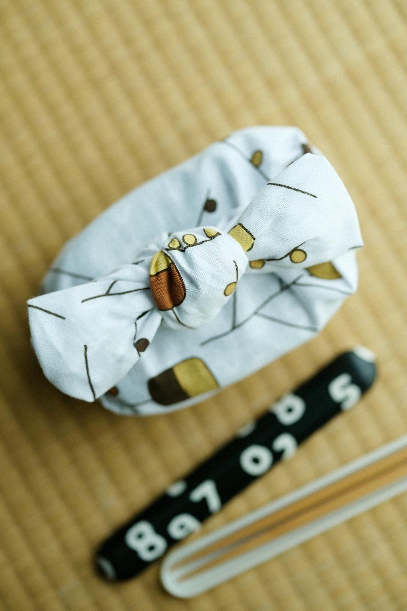 伊勢木綿 textile手ぬぐい/あどけない