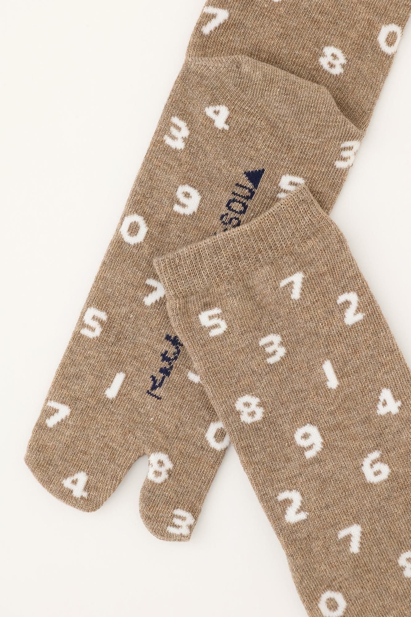 【net限定40%OFF】エコな足袋下(普通丈)/SO-SU-U 杢枯茶(もくかれちゃ)【女性用】