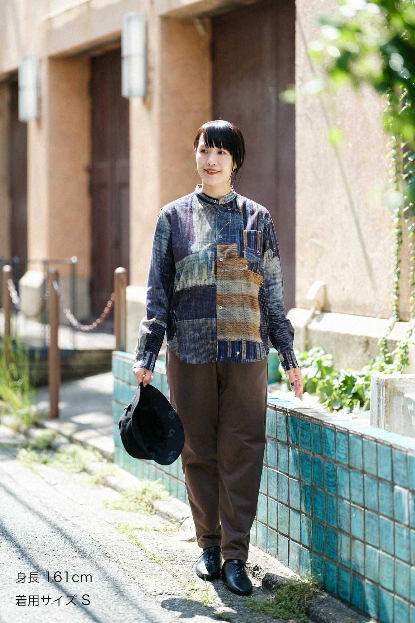 高岛吉吉 20/20 立领衬衫/BORO II IJ