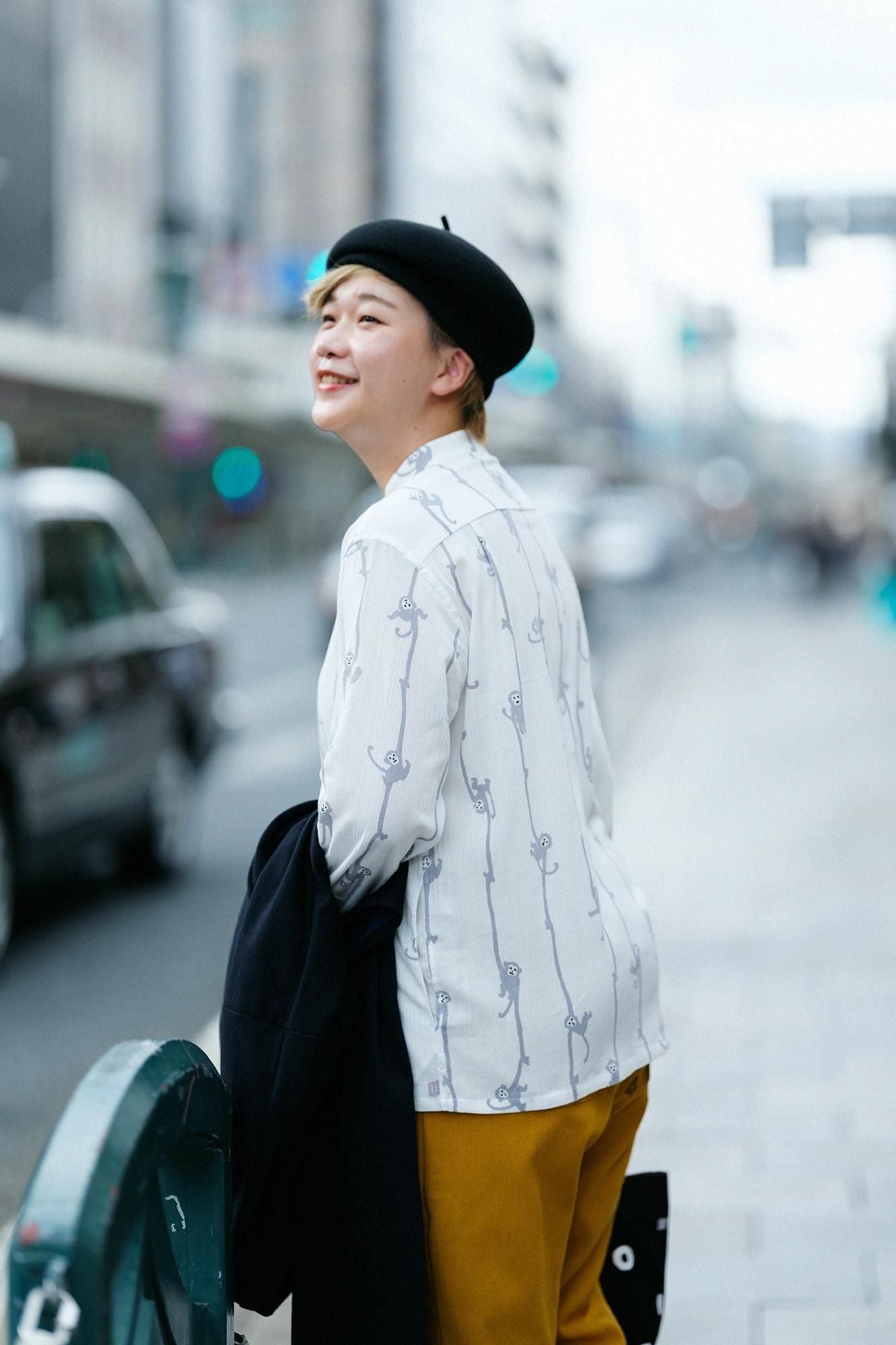 高岛吉吉 20/20 立领衬衫 SP 2.0/猴子