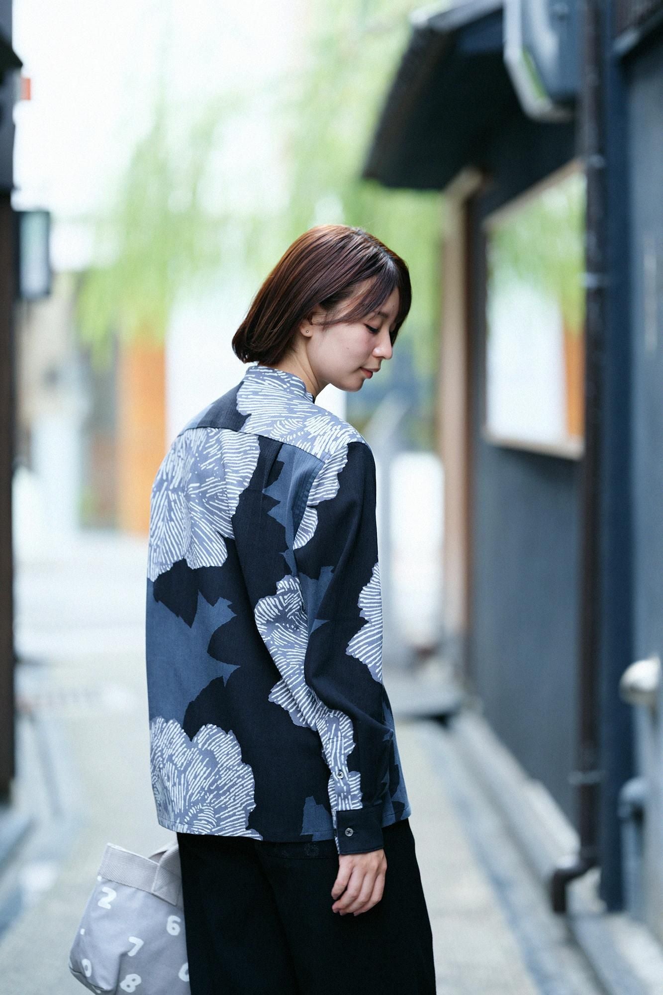 高岛吉吉 20/20 立领衬衫 SP 2.0/Peony(牡丹)