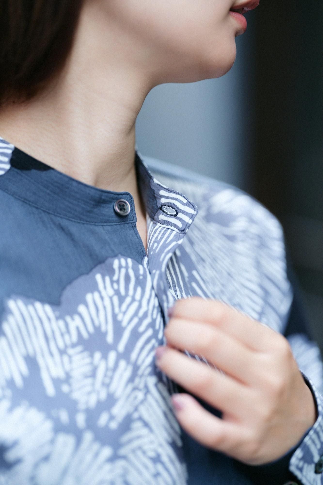 高岛吉吉 20/20 立领衬衫 SP 2.0/Peony(牡丹)