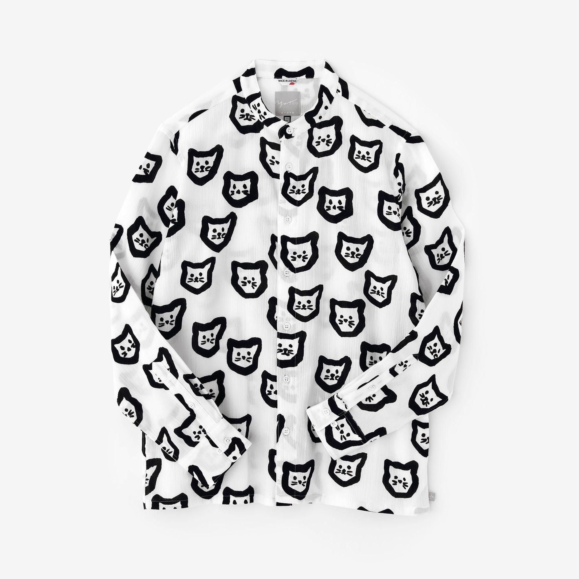 Chizimi Cotton 20/20 Stand CollarShirt SP 2.0/ Kitten Sparse