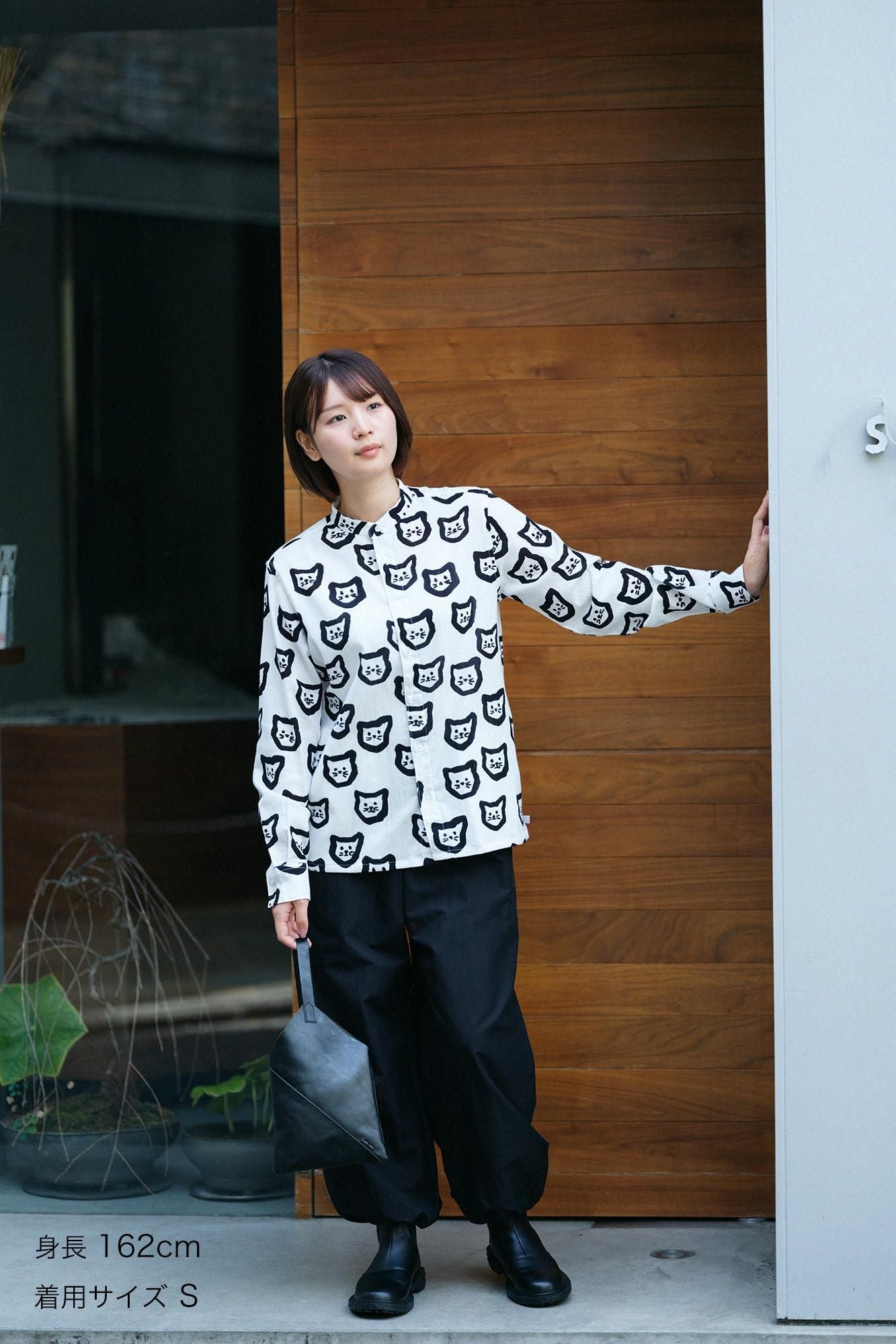 Chizimi Cotton 20/20 Stand CollarShirt SP 2.0/ Kitten Sparse