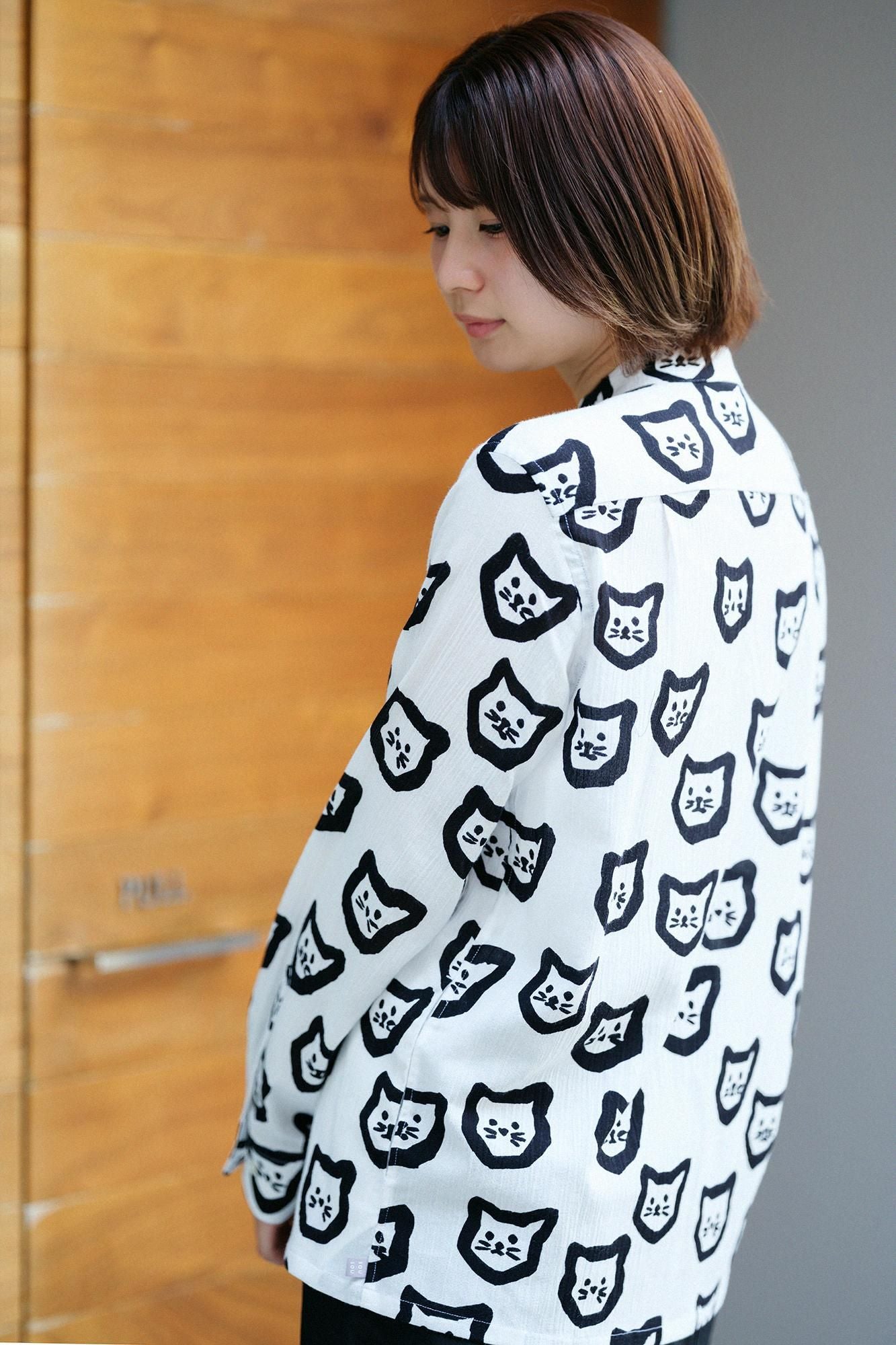 Chizimi Cotton 20/20 Stand CollarShirt SP 2.0/ Kitten Sparse