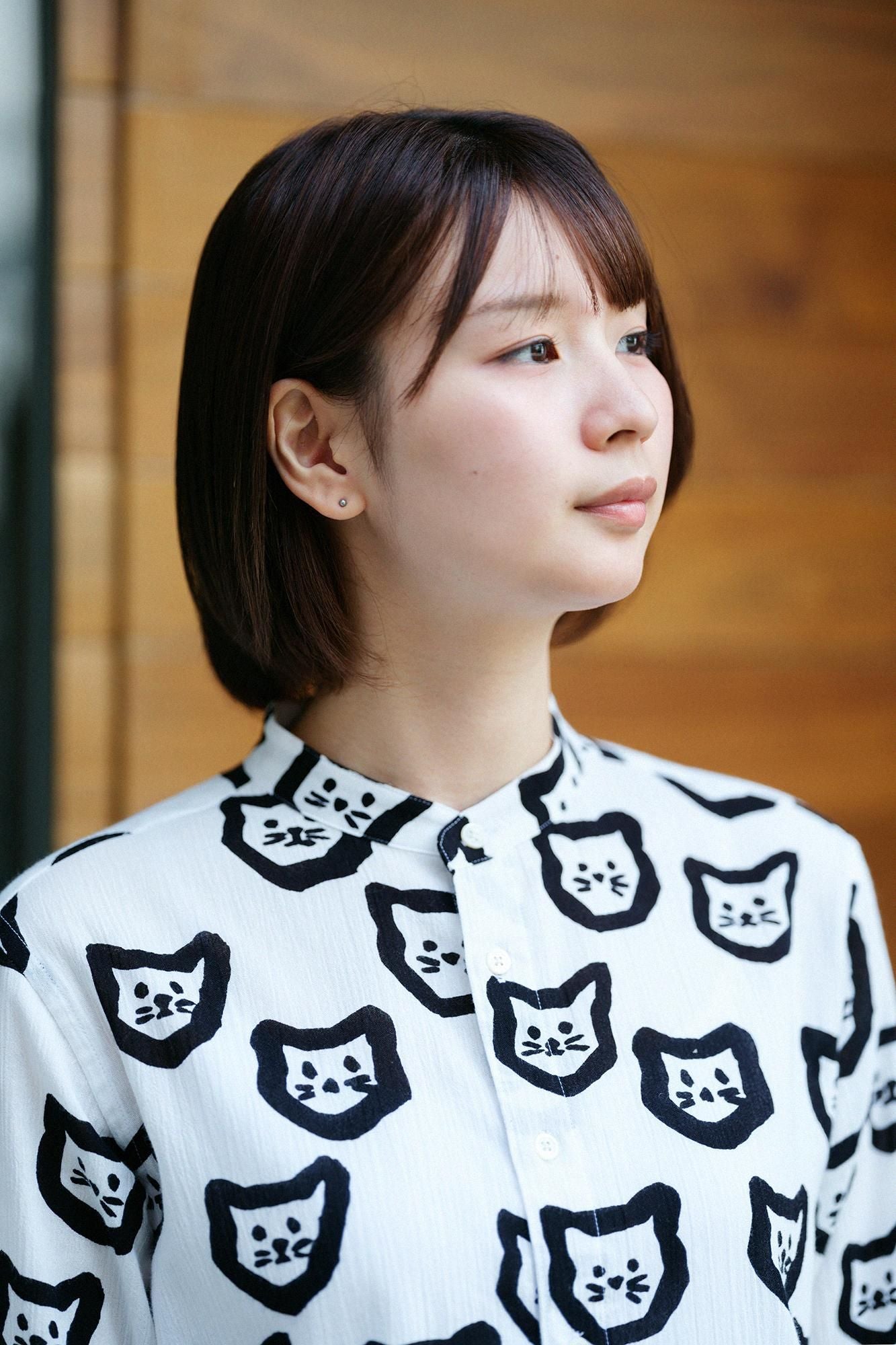 Chizimi Cotton 20/20 Stand CollarShirt SP 2.0/ Kitten Sparse