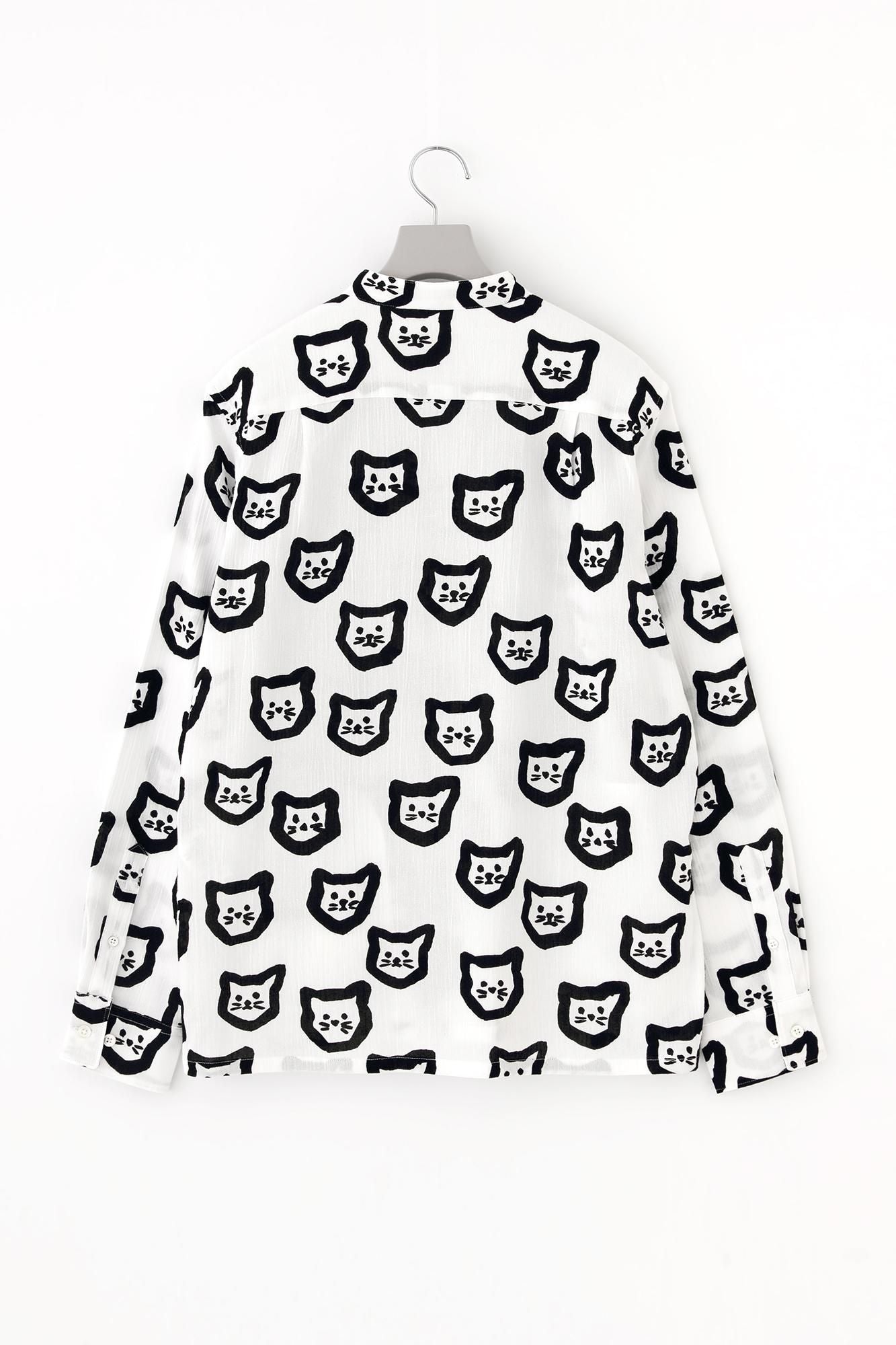 Chizimi Cotton 20/20 Stand CollarShirt SP 2.0/ Kitten Sparse