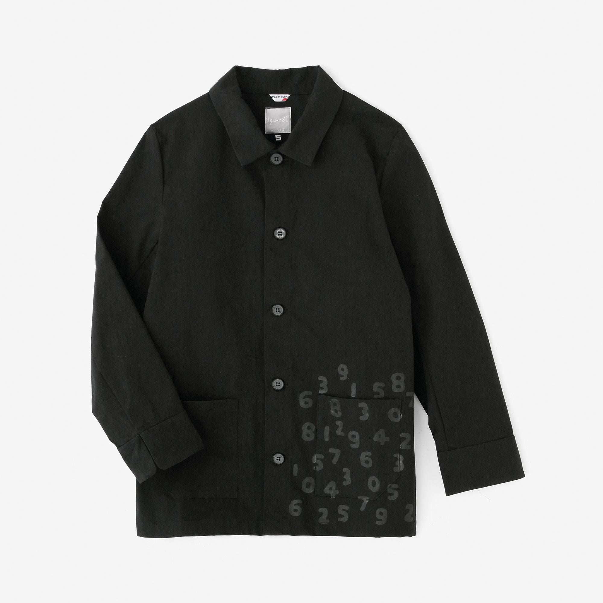 발수 웨더 클로스 칼라자켓/검은색