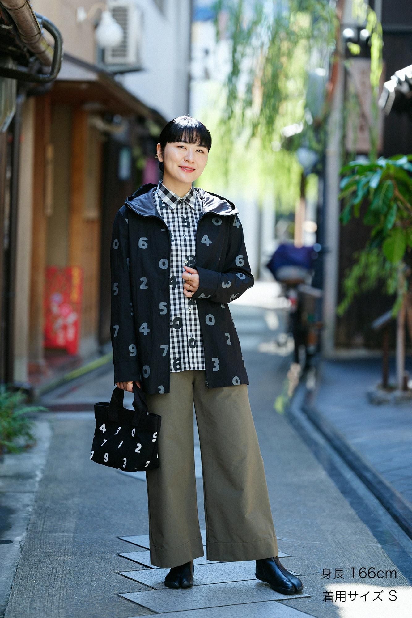 彈性 蜜桃絨 闊腿褲/橄欖綠