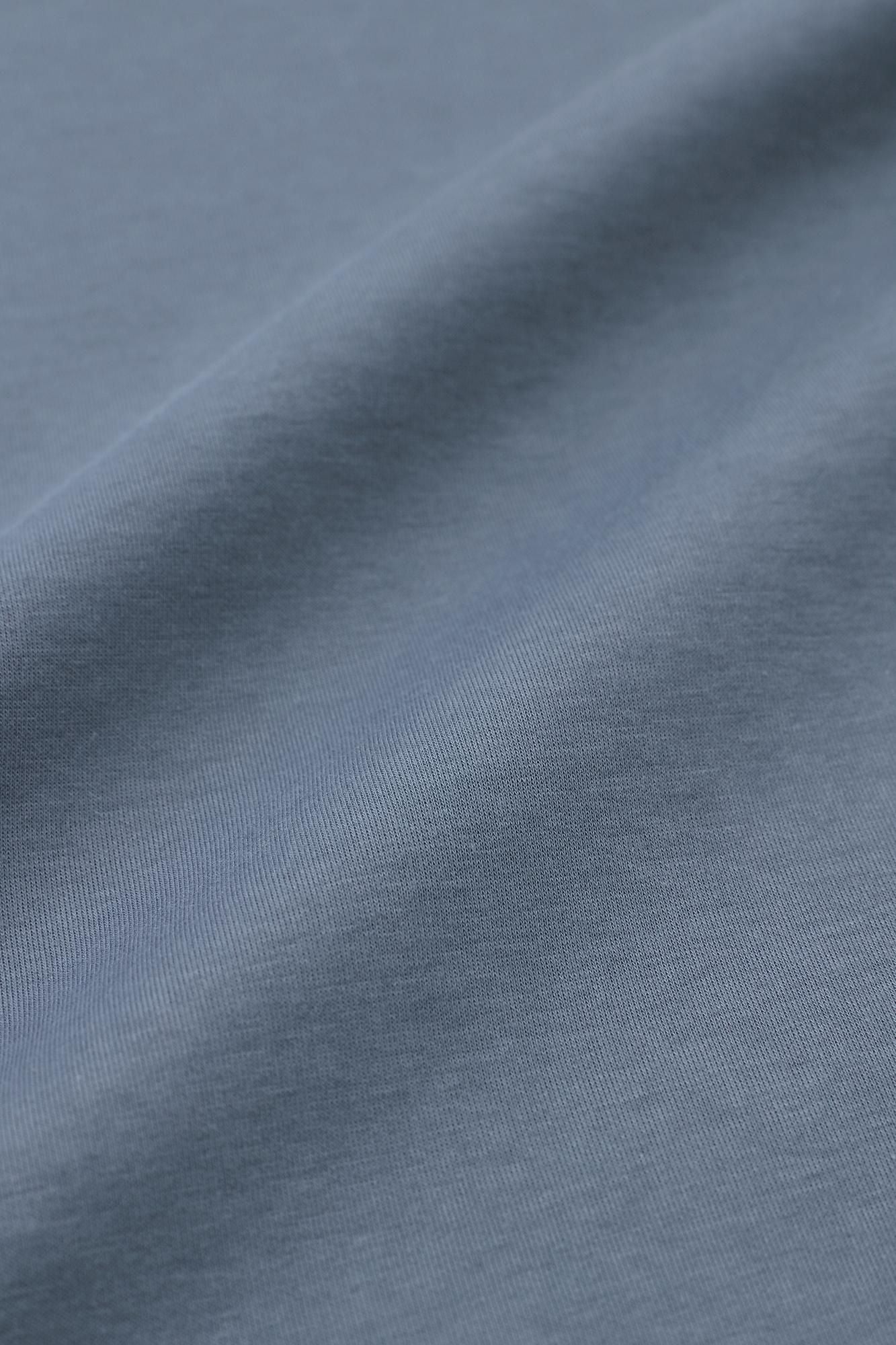 카드보드 니트 보트넥 L/S OP 맥시길이/포그 블루