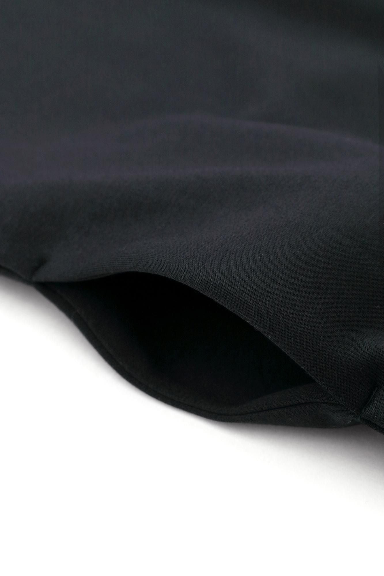 카드보드 니트 보트넥 L/S OP 맥시길이/다크네이비