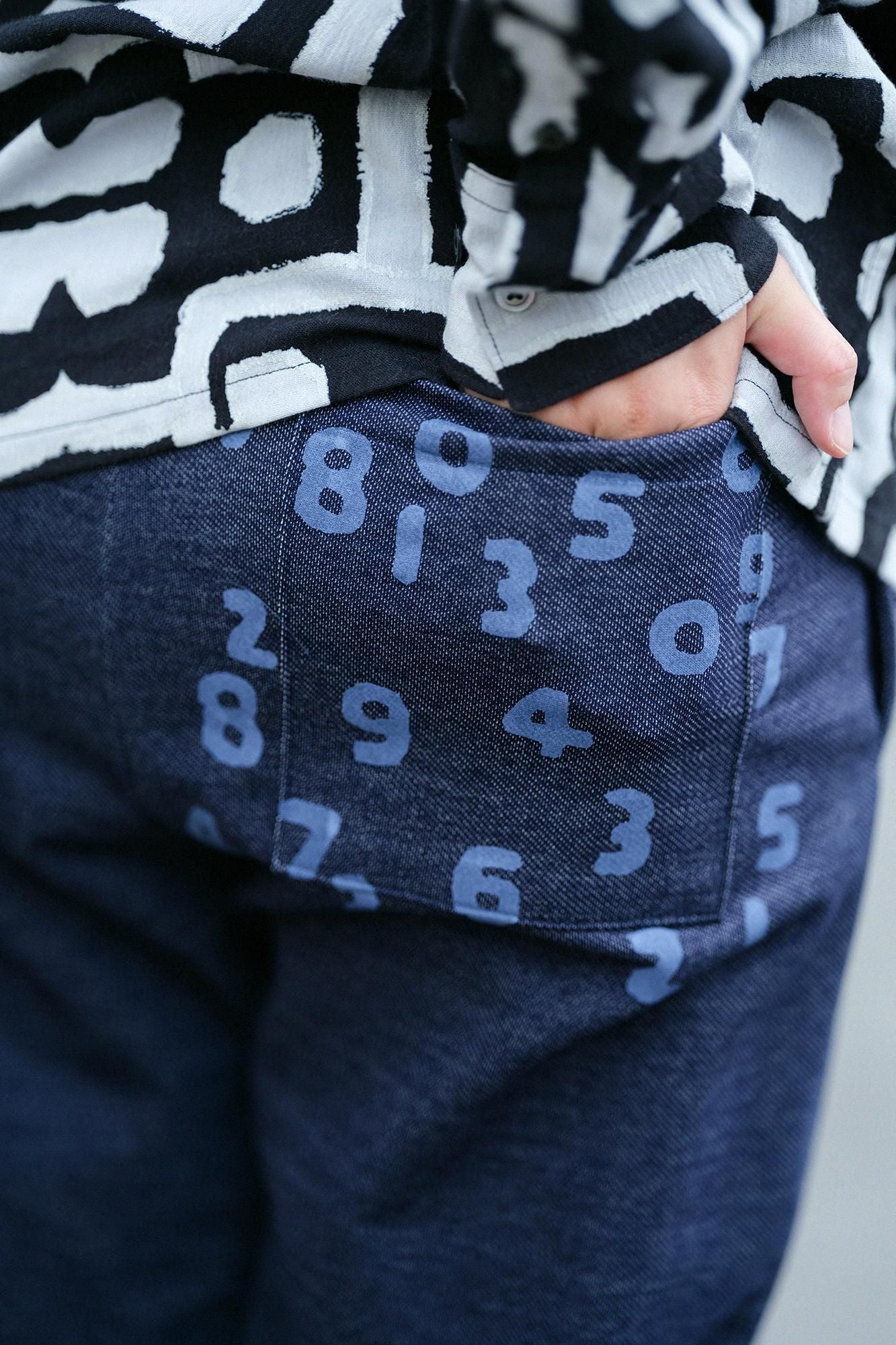 deModern.RedeJersey Easy Tapered Pants/nedeBee