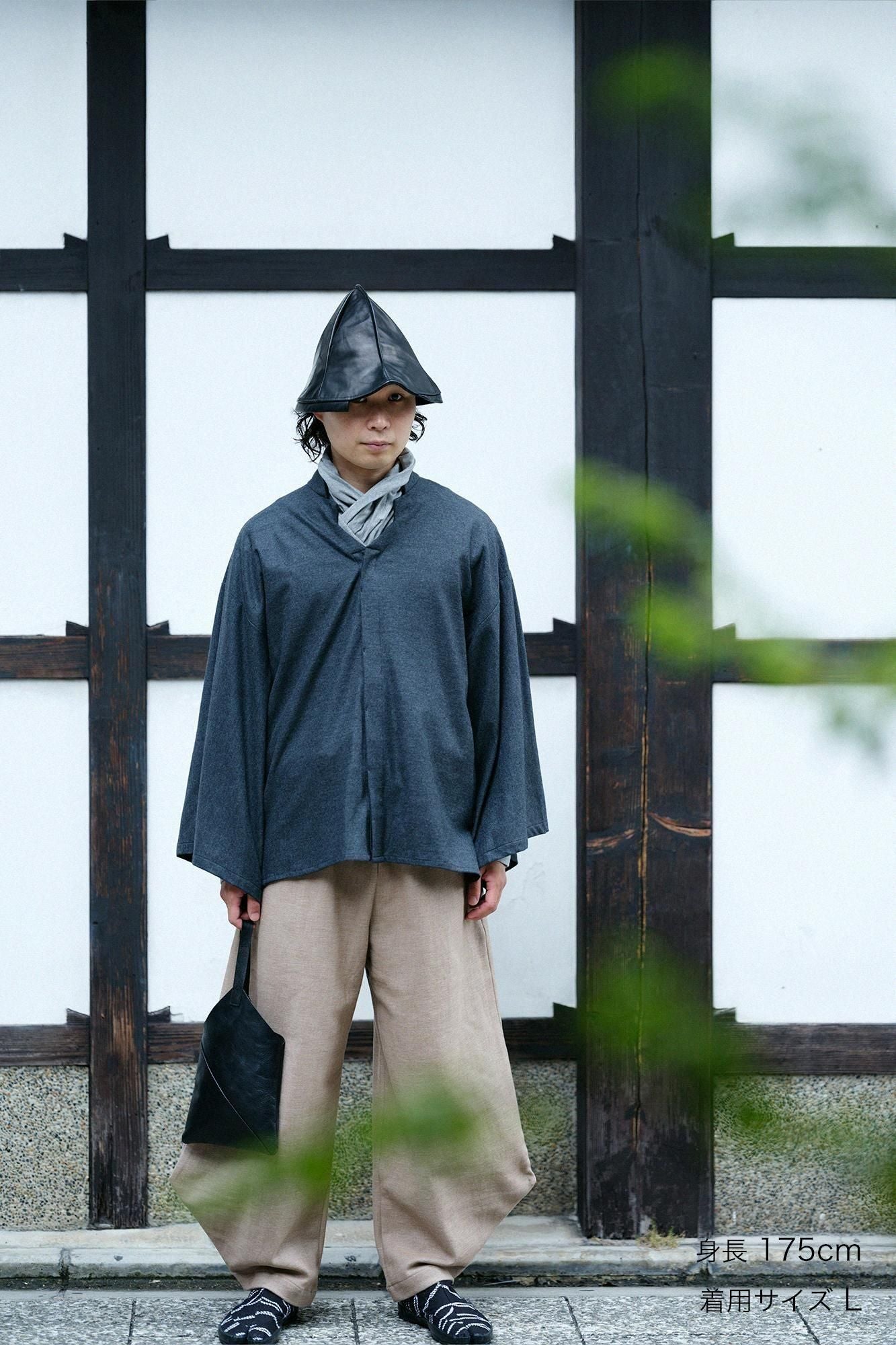 밸런스 써큘러(R) 울 노부히데 소이 탑/탈탄 컬러