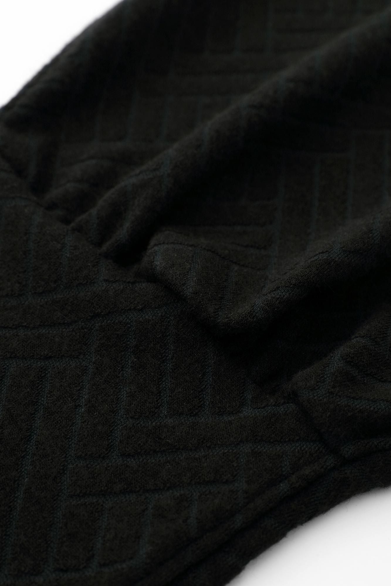 接結(せっけつ)ジャカール 裁付(たっつけ)えんゆう穿き/濡羽色(ぬればいろ)