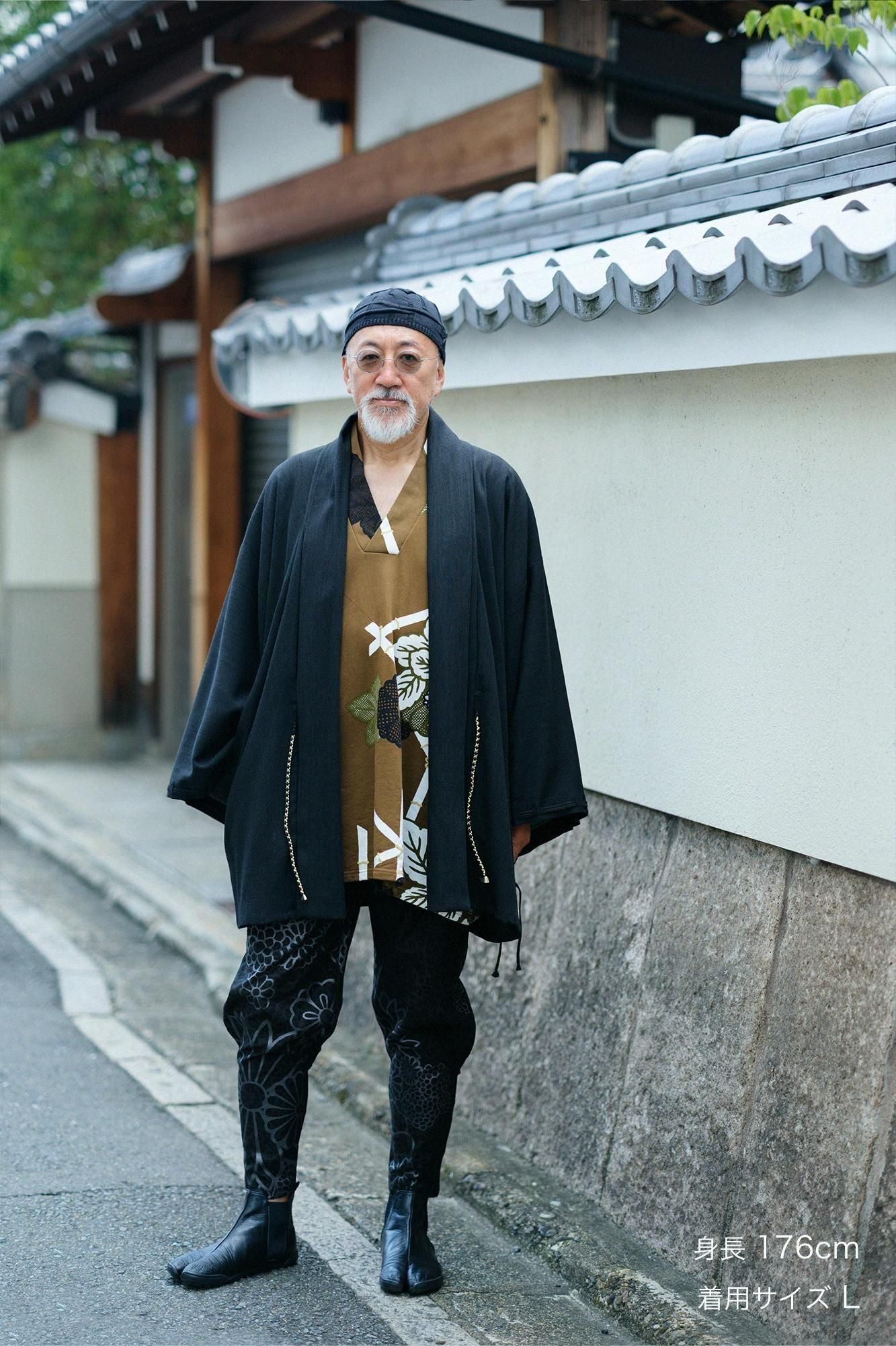 豹斑(ひょうまだら) 裁付(たっつけ)えんゆう穿き/金襴緞子(きんらんどんす)