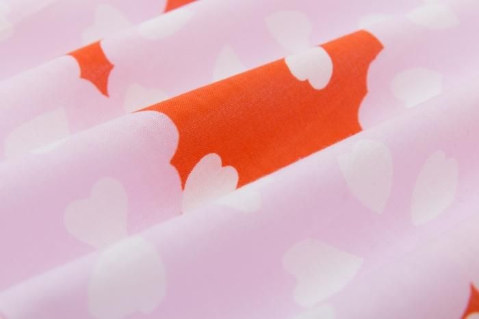 伊勢木棉圖案紋樣手巾(短版)/蘭曼