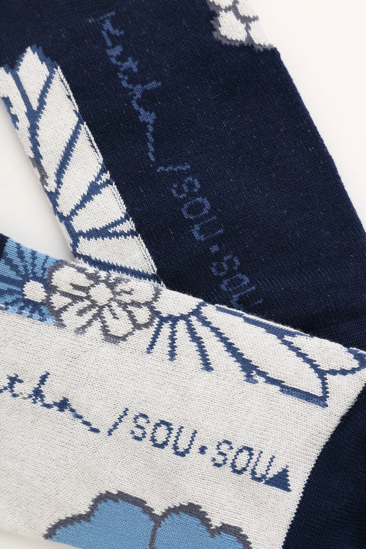 Tabi Socks (Mid-calf)/Gold Damask Ryo【Men・Women】