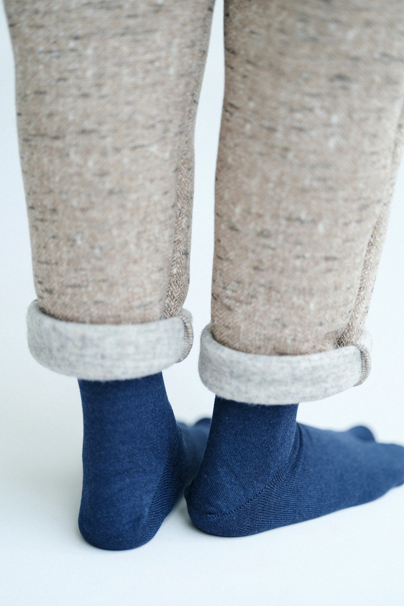 足袋下(普通丈)/留紺杢(とめこんもく)【男・女性用】