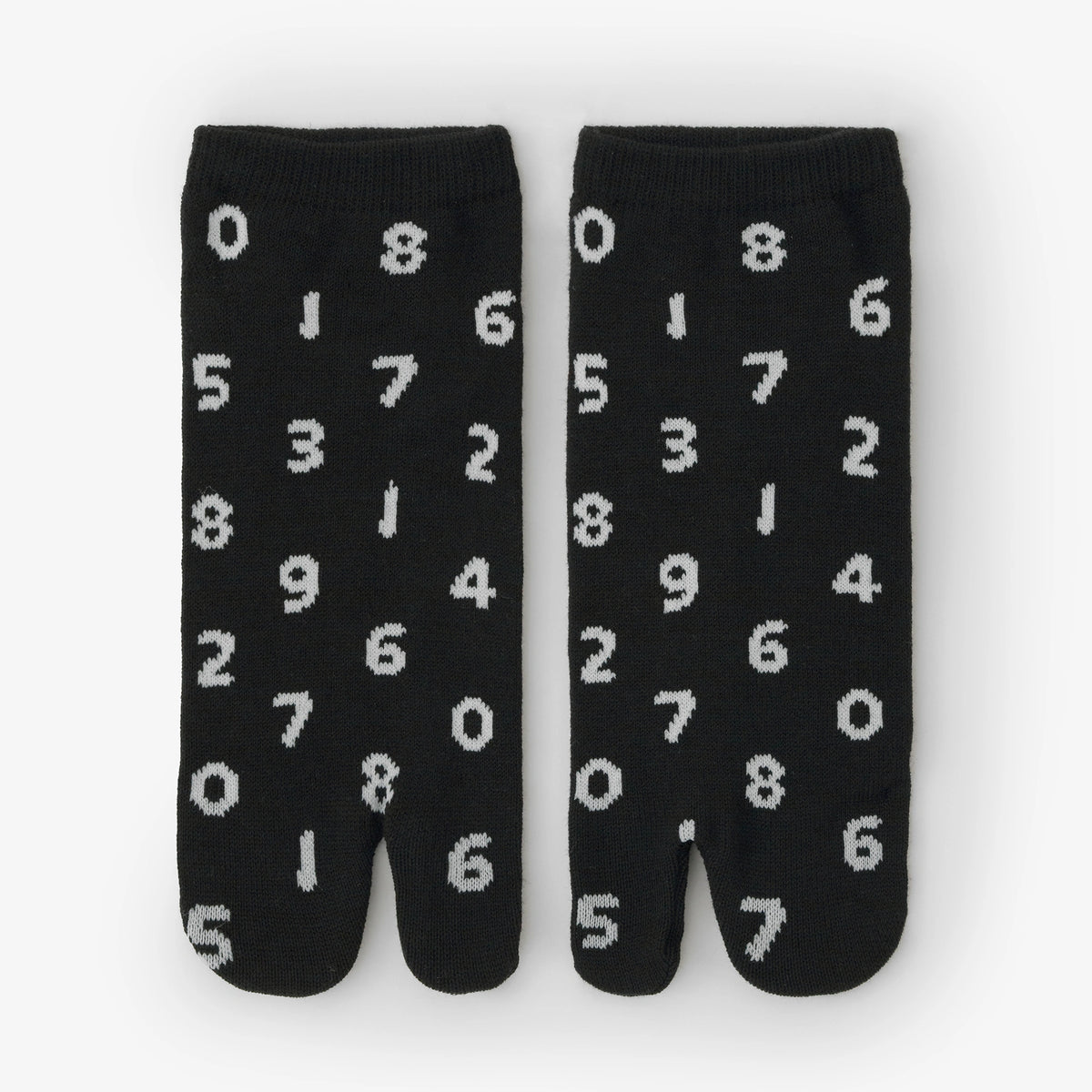 Tabi Socks(Low-cut)/SO-SU-U Black×White【Men・Women】