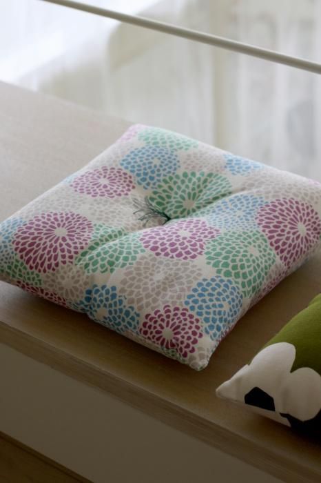 SOU・SOUKyoto Cushion(No.8 Canvas)/Chrysanthemum Ryofu【※Delivery in 3 weeks】