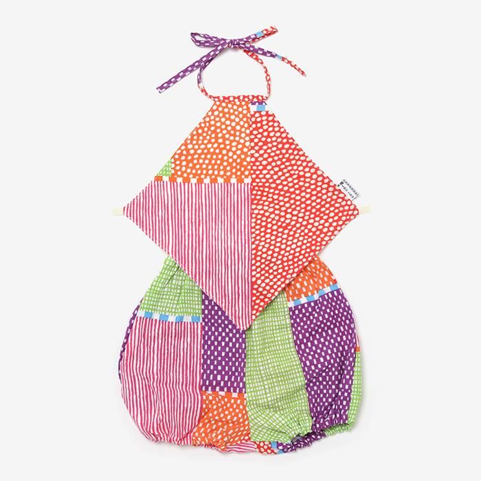 ● Isemomen Cotton Baby Kintarou / Lines and Dots Miyabi