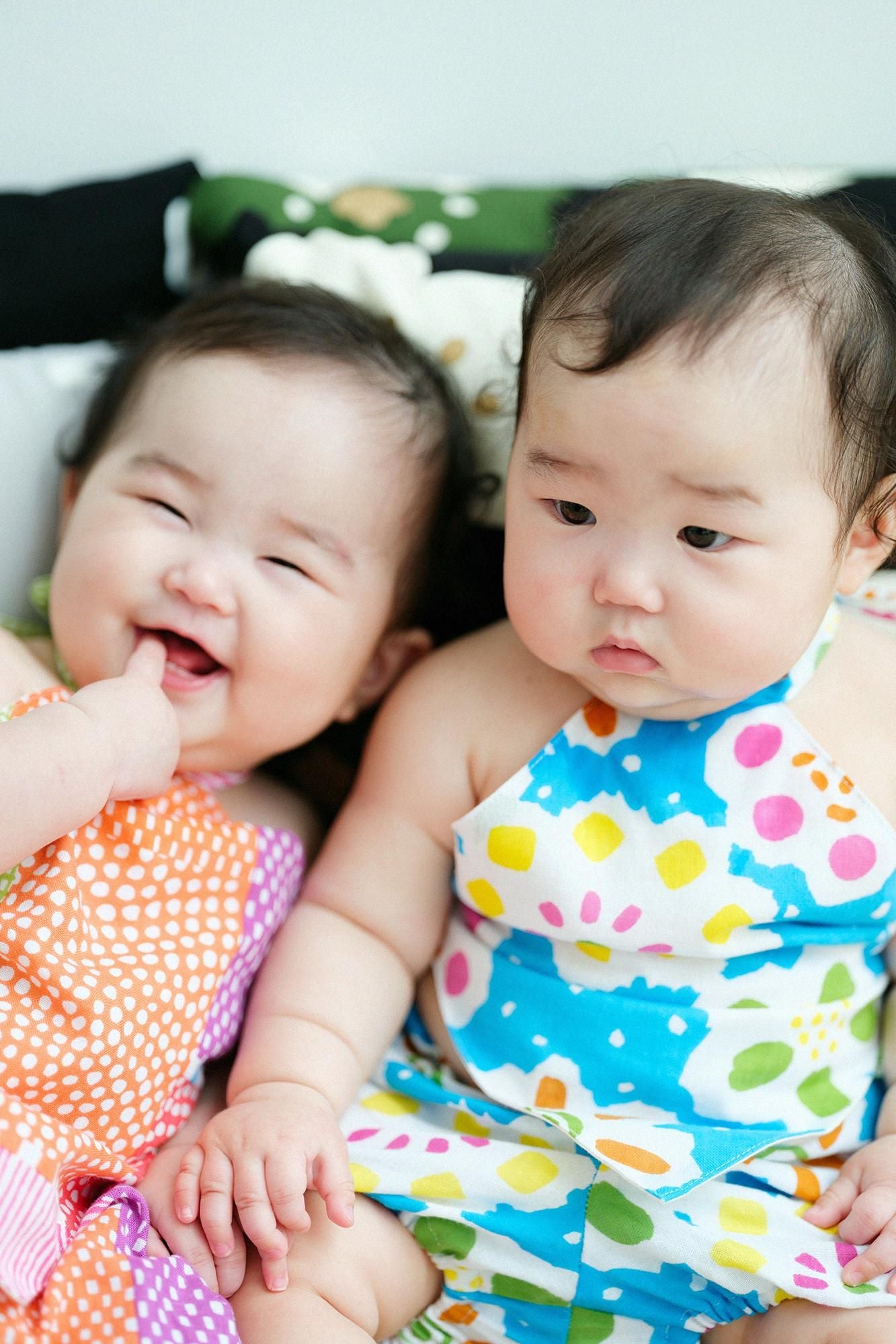 ● Isemomen Cotton Baby Kintarou / Lines and Dots Miyabi