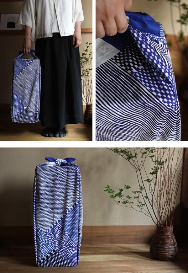 SOU・SOU ×Arakawa Masujiro Furoshiki (Large) / Lines and Dots Seiwa
