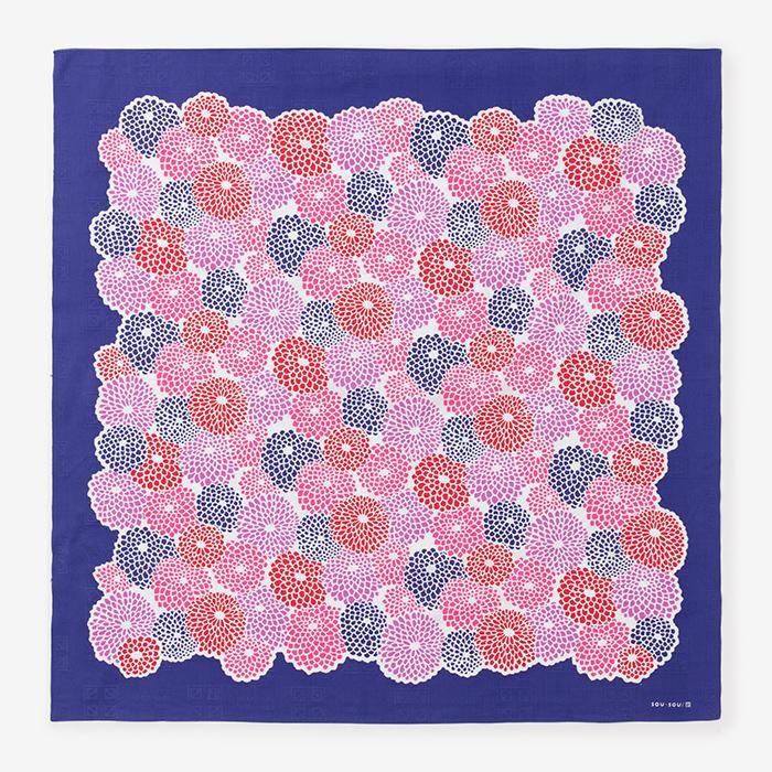 SOU・SOU ×Arakawa Masujiro Furoshiki (Large) / Chrysanthemum