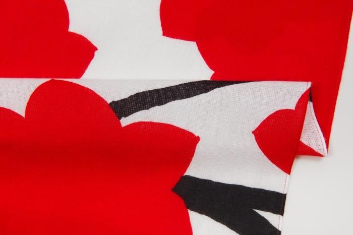 ISE Cotton Textile Tenugui / Automn Feuilles