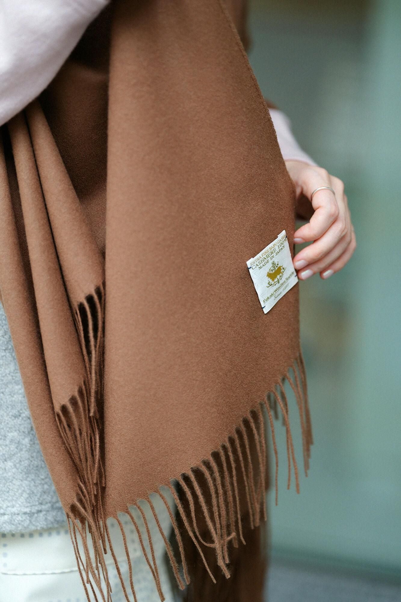 ベビーキャッシュ(R) ガーゼストール/しゅろ色