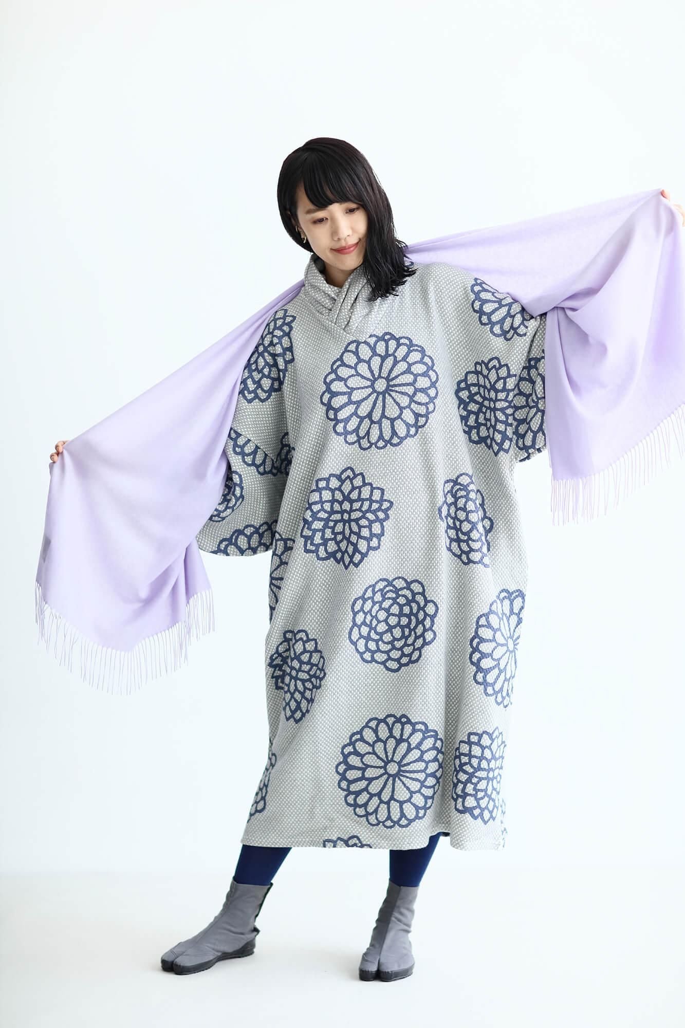 Babycash(R) Gauze Stole / Light Purple