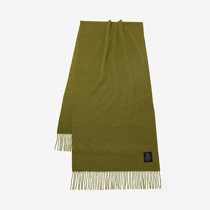 Babycash(R) Long Muffler / Greenish Brown