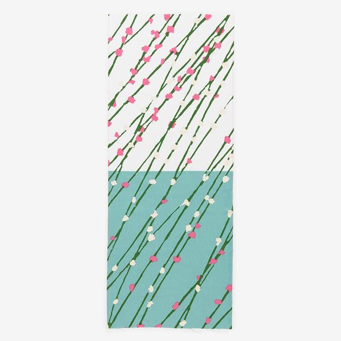 伊勢木綿 textile手ぬぐい/餅花(もちばな)