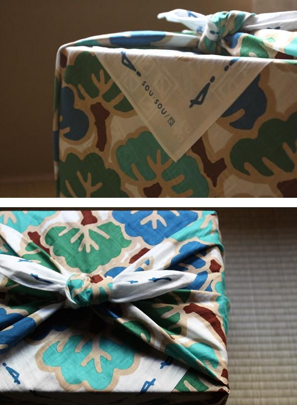 SOU・SOU ×Arakawa Masujiro Furoshiki (Large) / Beauty of Pine