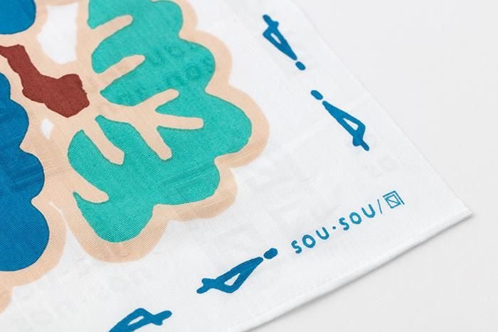 SOU・SOU ×Arakawa Masujiro Furoshiki (Large) / Beauty of Pine