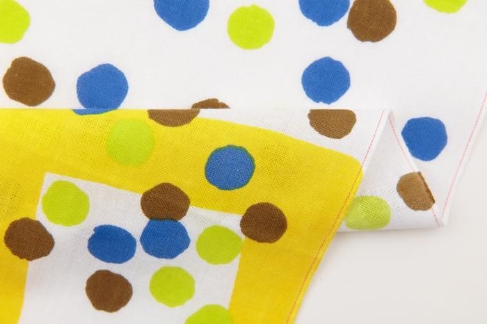 伊勢木綿 textile手ぬぐい/節分