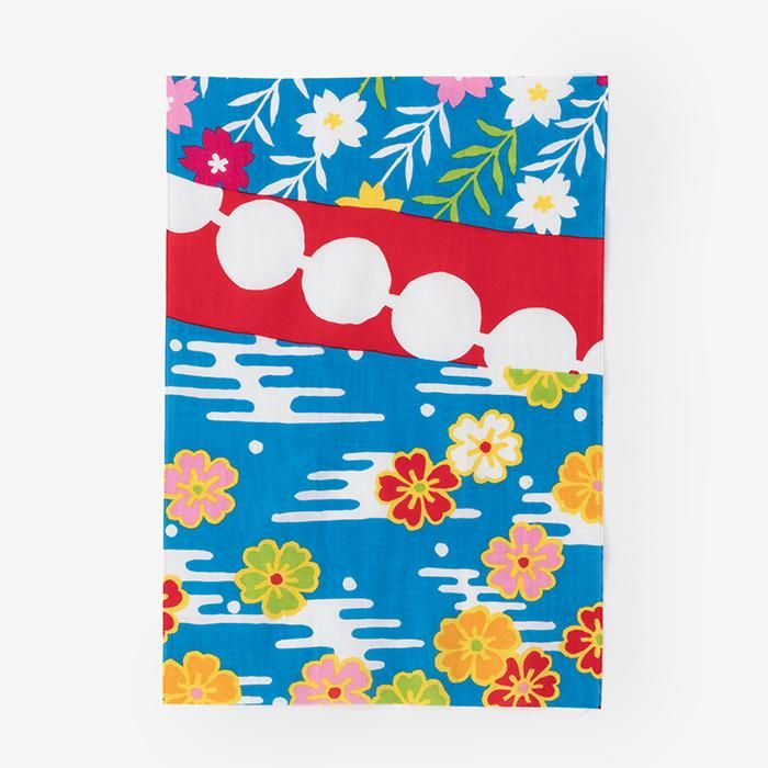 伊勢木棉圖案紋樣手巾(短版)/京之優雅