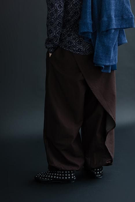 分趾足袋鞋/枡 黑色×白色