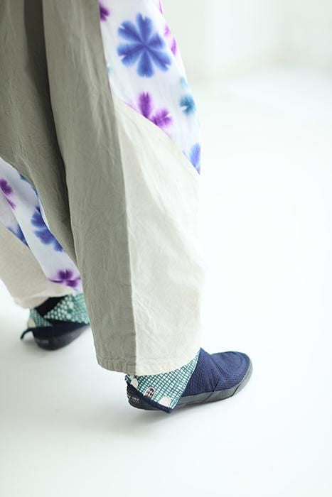 圆头 Jikatabi/Sashiko Indigo 3