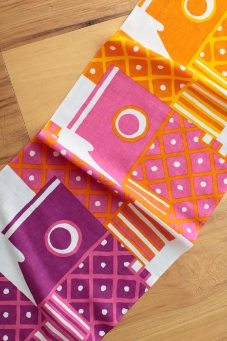 伊勢木綿 textile手ぬぐい/鯉のぼり