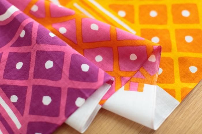 伊勢木綿 textile手ぬぐい/鯉のぼり