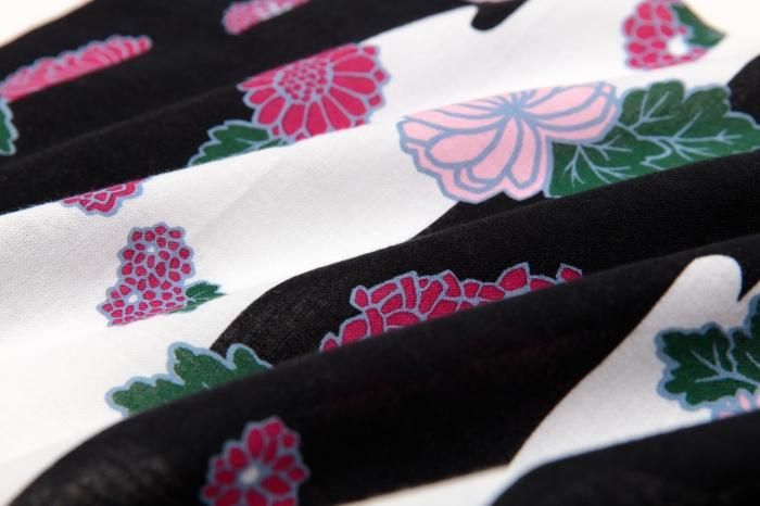 【net limited】Isemomen Cotton Textile Handkerchief /Chrysanthemum
