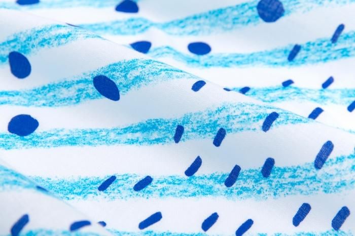 ISe Cotton Textile Tenugui / Vol Gouttes