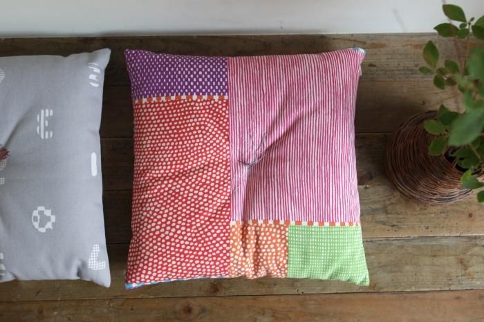 SOU・SOUKyoto Cushion(No.8 Canvas)/Lines and Dots Miyabi【※Delivery in 3 weeks】