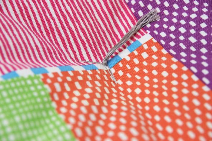 SOU・SOUKyoto Cushion(No.8 Canvas)/Lines and Dots Miyabi【※Delivery in 3 weeks】