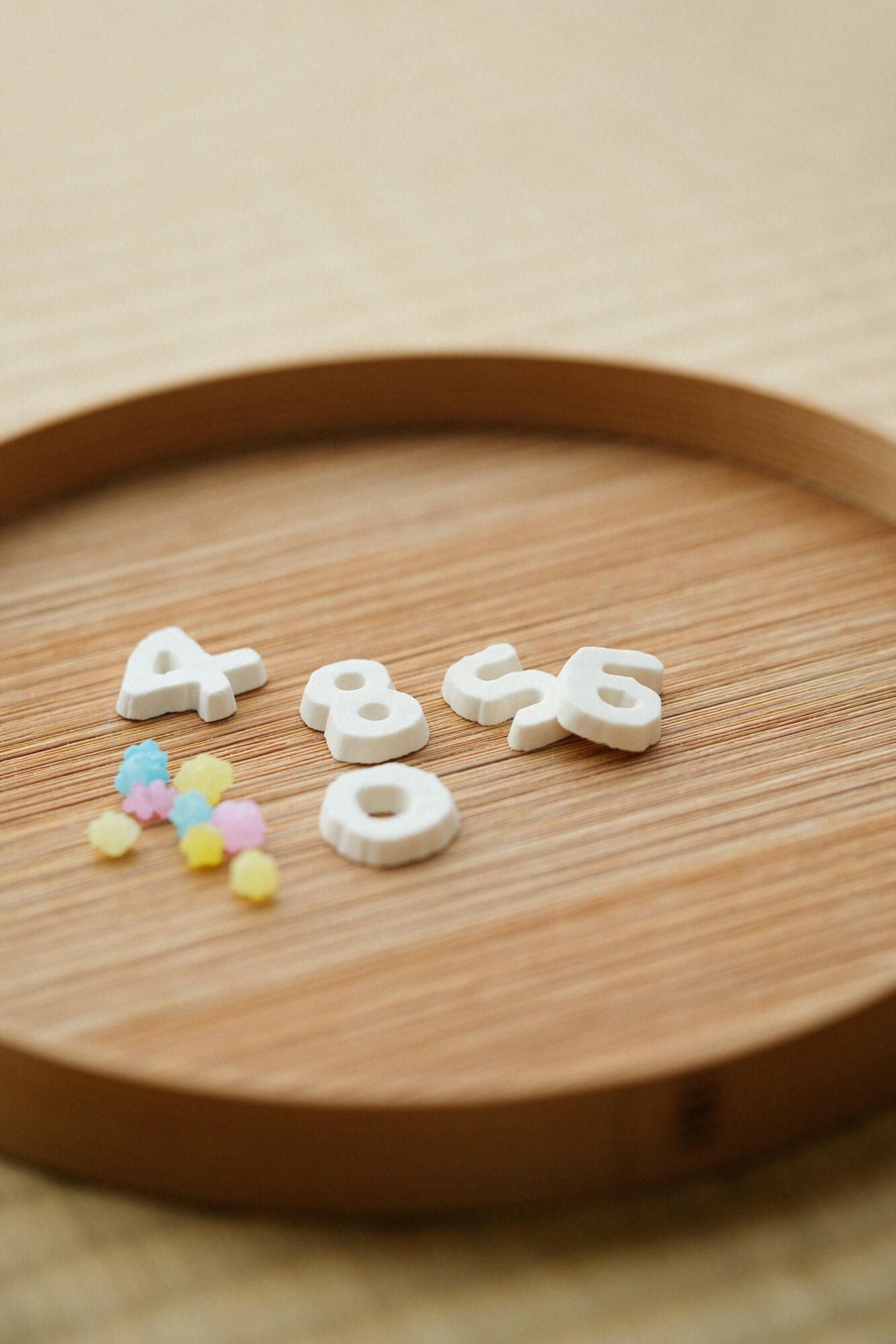 SOU・SOU×長久堂 和三盆套組数字