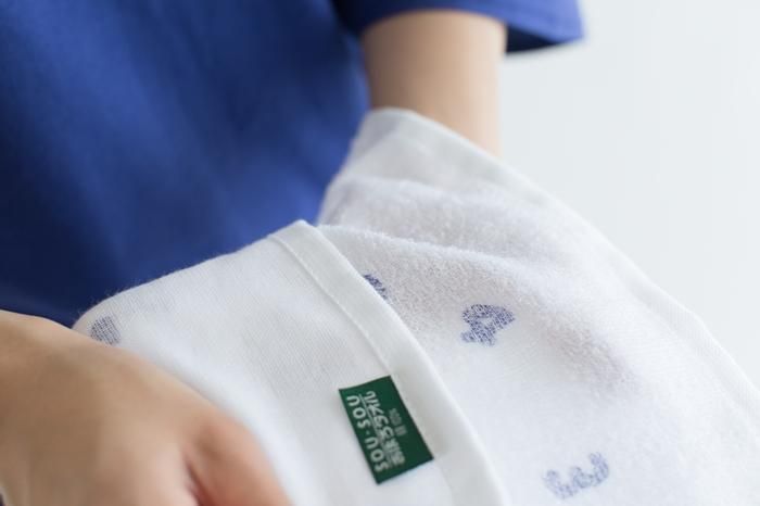 Oboro Dyeing Gauze Towel / SO-SU-U Navy