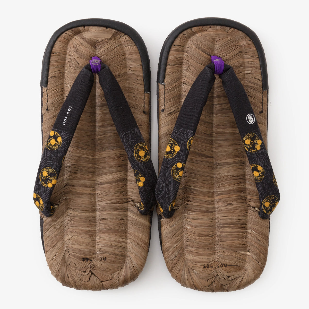 Zori Sandalen Asabura Crow Tisch/Somon